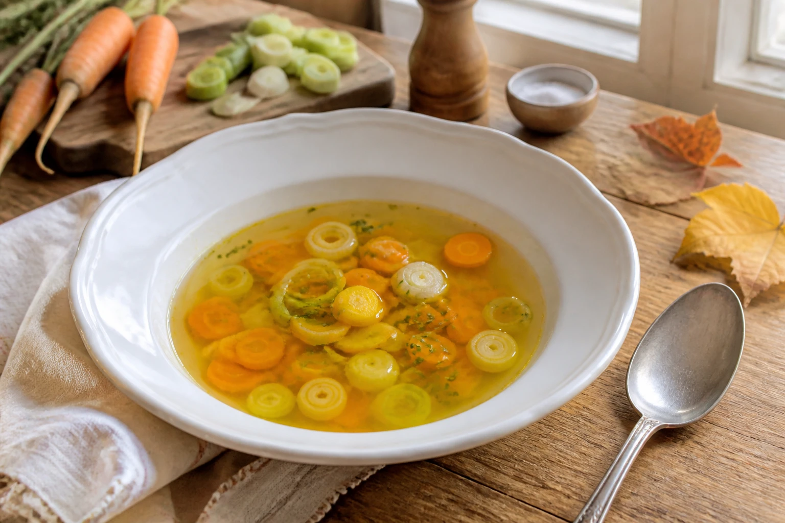 Recette du consommé de légumes : la méthode et les repères clés