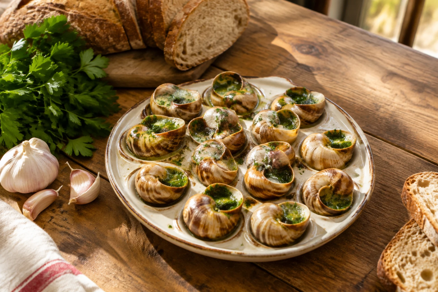 Comment préparer des escargots : du jeûne au beurre persillé