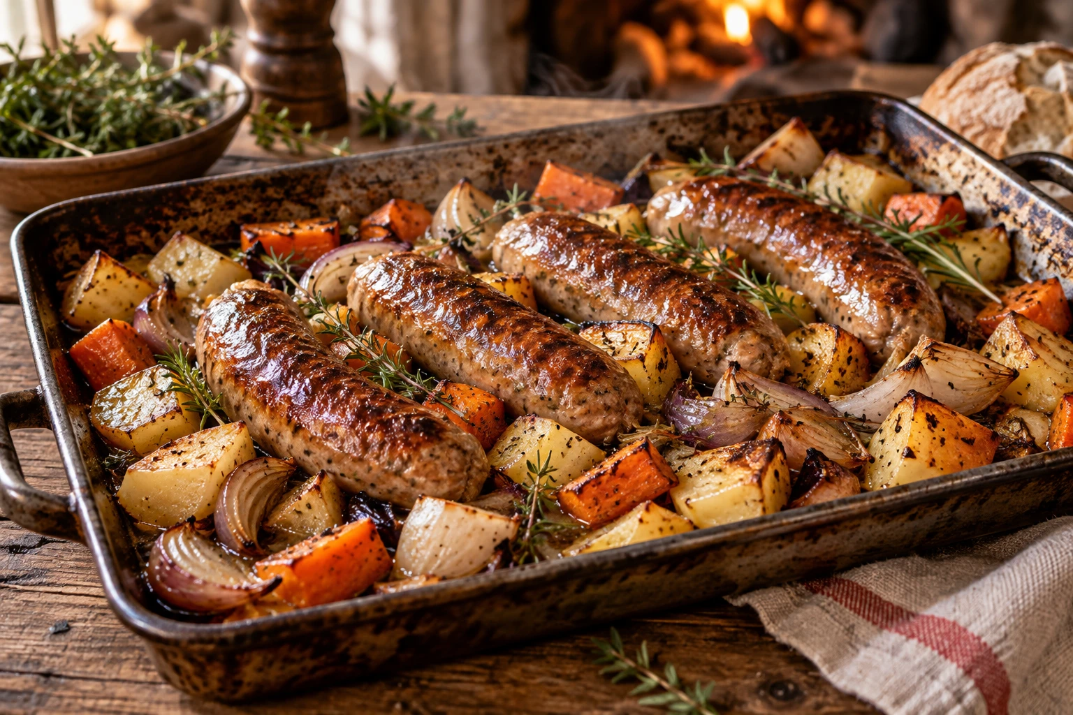 Quels légumes pour accompagner des saucisses selon la saison